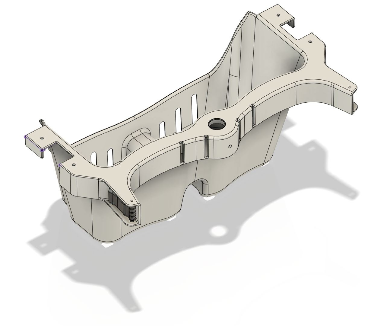 EA rear basket and bag holder design reference